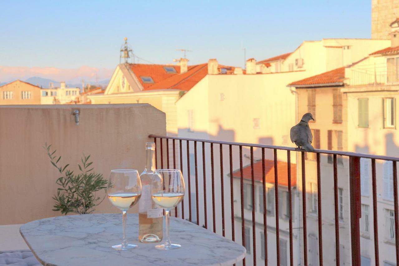 Clt - Unique Duplex & Terrace On The Provencal Market Apartment Antibes